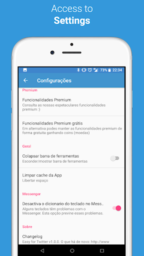 Easy for Twitter - Image screenshot of android app