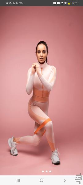 فرم دهی عضلات باسن - Image screenshot of android app