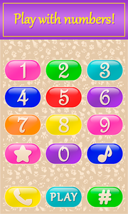 BabyPhone with Music, Sounds of Animals for Kids - Gameplay image of android game