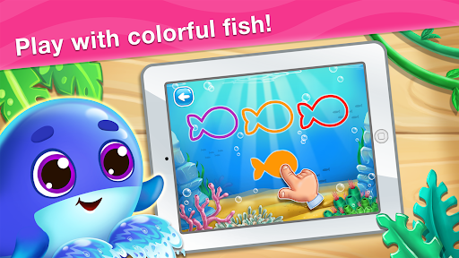 Colors learning games for kids - عکس بازی موبایلی اندروید