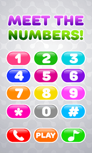 Baby Phone for Kids - Learning Numbers and Animals - Gameplay image of android game