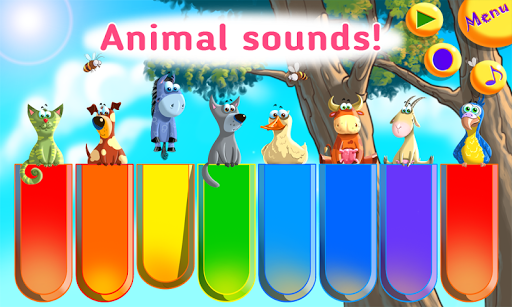 Baby Zoo Piano with Music for Toddlers and Kids - عکس بازی موبایلی اندروید
