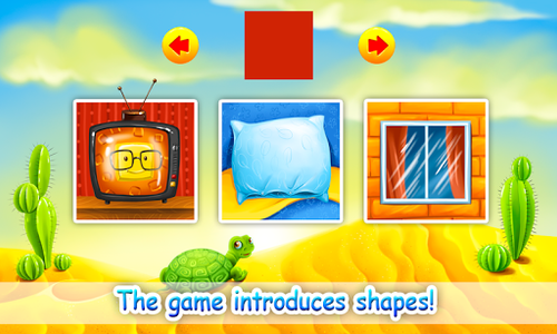 Learn Shapes for Kids, Toddlers - Educational Game - Gameplay image of android game