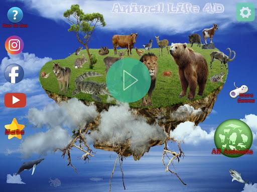 Animal Life 4D - عکس بازی موبایلی اندروید