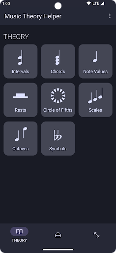 Music Theory Helper - Image screenshot of android app