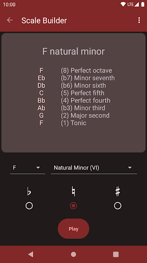 Music Theory Helper - Image screenshot of android app