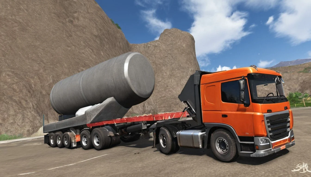 Real Truck Heavy 3D Game - عکس بازی موبایلی اندروید