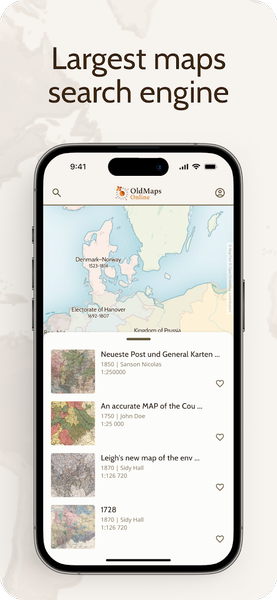 OldMapsOnline - History & Maps - عکس برنامه موبایلی اندروید