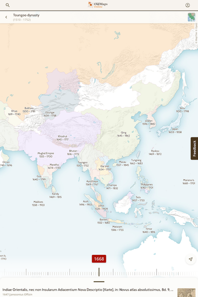 OldMapsOnline - History & Maps - عکس برنامه موبایلی اندروید