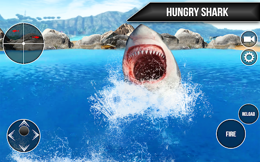 Wild Shark Fish Hunting game - عکس بازی موبایلی اندروید