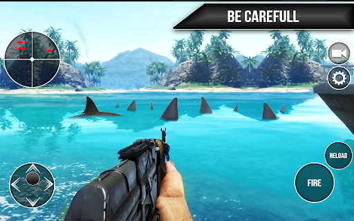 Wild Shark Fish Hunting game - عکس بازی موبایلی اندروید