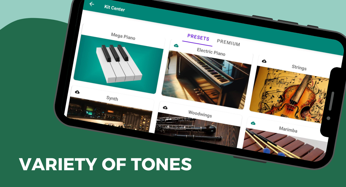 Mega Piano: Keyboard Piano - عکس بازی موبایلی اندروید