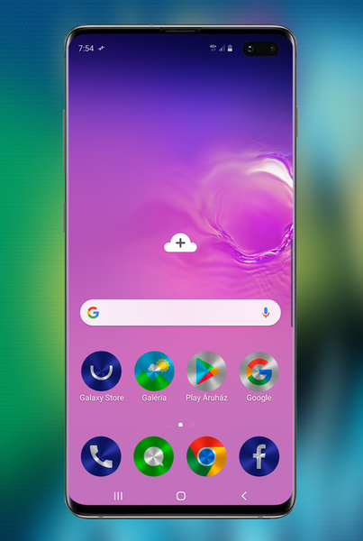 Metal Circle - Icon Pack - عکس برنامه موبایلی اندروید