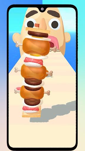 Sandwich Runner 3D Game - Image screenshot of android app