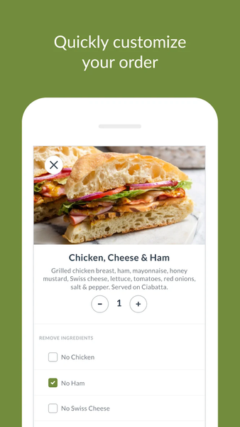 Kneaders App - Image screenshot of android app