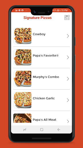 Papa Murphy’s Pizza - Image screenshot of android app