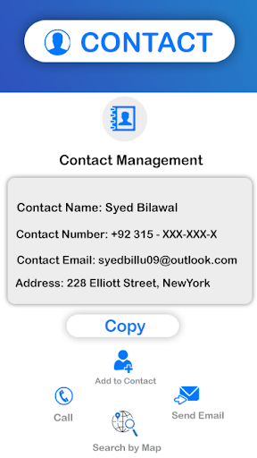 QR Code Scanner Wifi Password - Image screenshot of android app