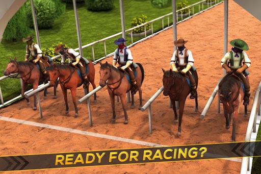 Cowboys Horse Racing Derby - Gameplay image of android game