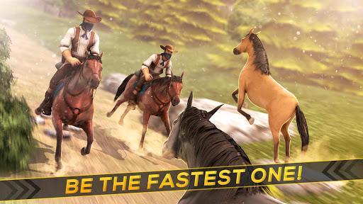 Cowboys Horse Racing Derby - Gameplay image of android game