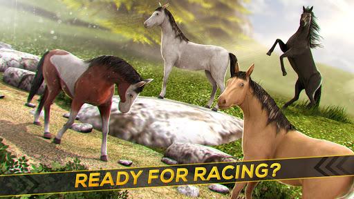 Cowboys Horse Racing Derby - Gameplay image of android game