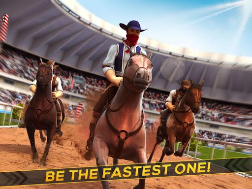 Cowboys Horse Racing Derby - Gameplay image of android game