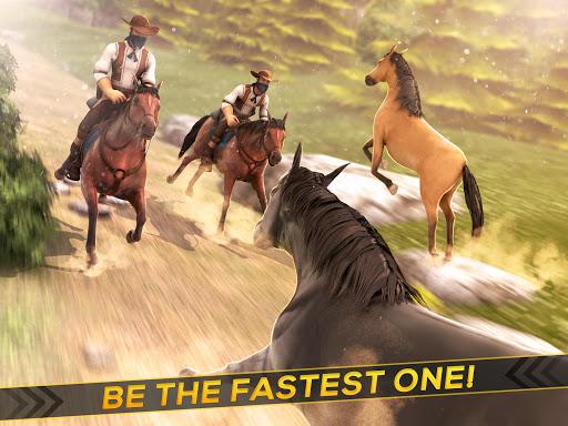 Cowboys Horse Racing Derby - Gameplay image of android game