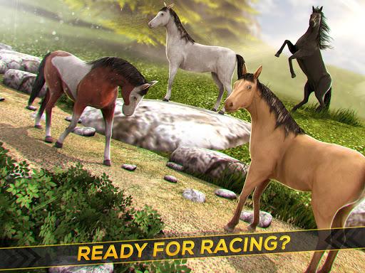 Cowboys Horse Racing Derby - Gameplay image of android game