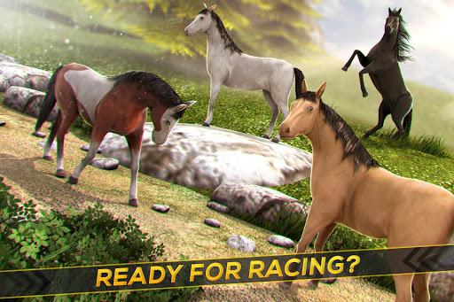 Cowboys Horse Racing Derby - Gameplay image of android game