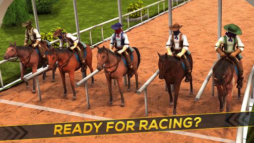 Cowboys Horse Racing Derby - Gameplay image of android game
