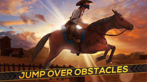 Cowboys Horse Racing Derby - Gameplay image of android game