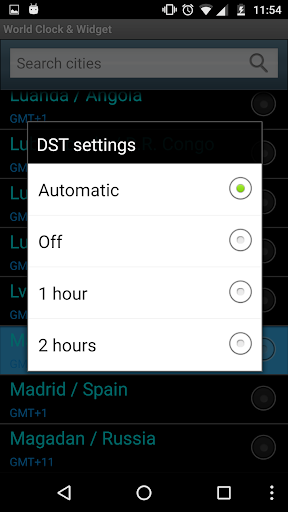 ⏰Dual Clock Widget - عکس برنامه موبایلی اندروید