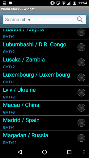 ⏰Dual Clock Widget - عکس برنامه موبایلی اندروید