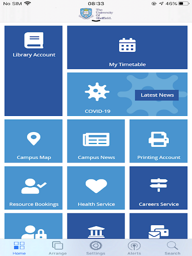 iSheffield - Image screenshot of android app