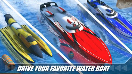 Water Boat Racing Simulator 3D - Image screenshot of android app