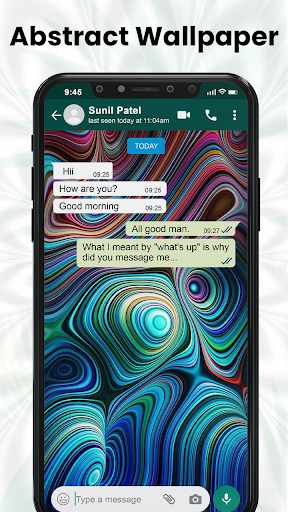 Wallpaper for WhatsApp - Image screenshot of android app