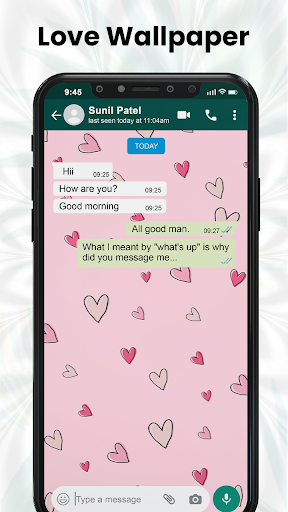 Wallpaper for WhatsApp - Image screenshot of android app