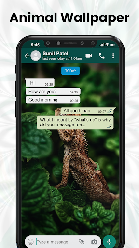 Wallpaper for WhatsApp - Image screenshot of android app
