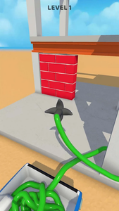 Rope and Demolish - Gameplay image of android game