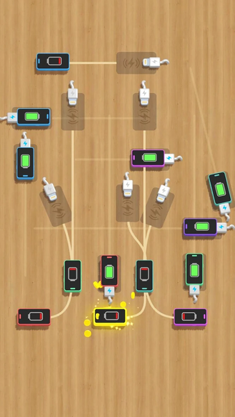 Battery Charge Order - Gameplay image of android game