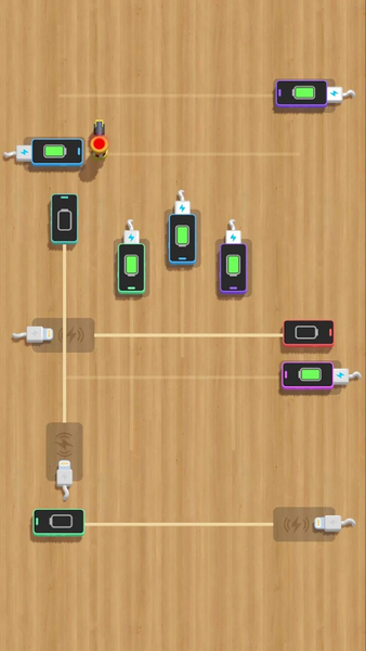 Battery Charge Order - Gameplay image of android game