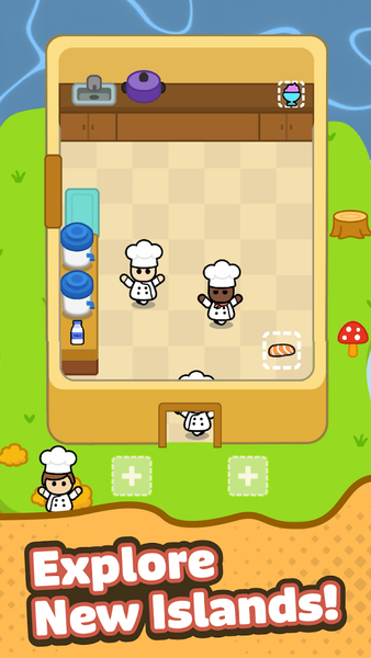 Idle Coconut Island - عکس بازی موبایلی اندروید