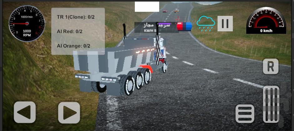 کامیون - عکس بازی موبایلی اندروید