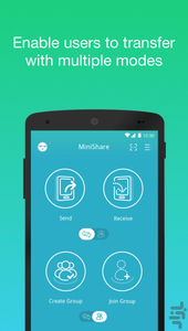 Zapya MiniShare - عکس برنامه موبایلی اندروید