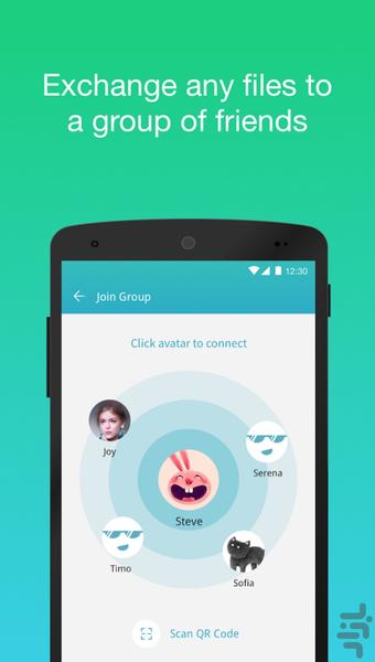 Zapya MiniShare - Image screenshot of android app