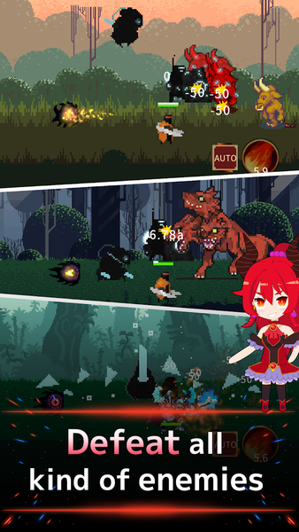 AFK God of Destruction IdleRPG - Gameplay image of android game