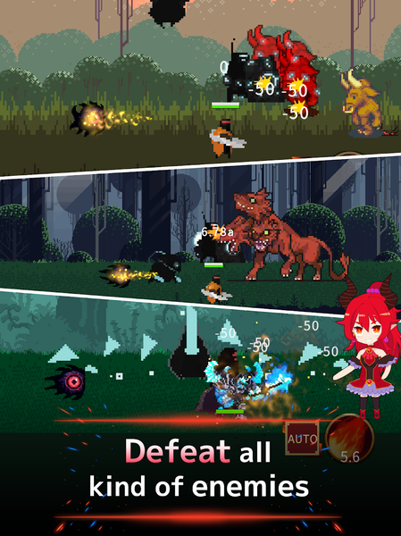 AFK God of Destruction IdleRPG - Gameplay image of android game