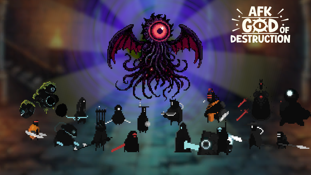 AFK God of Destruction IdleRPG - Gameplay image of android game