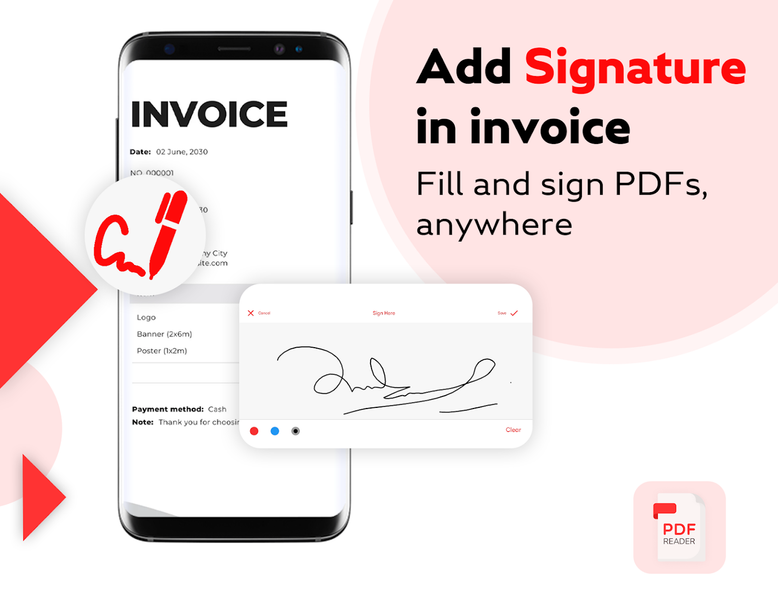 PDF Reader - Scan, Edit & Sign - عکس برنامه موبایلی اندروید