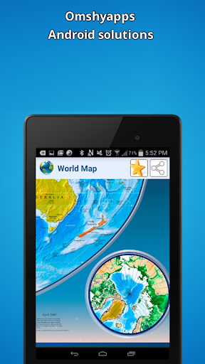 World Map - عکس برنامه موبایلی اندروید