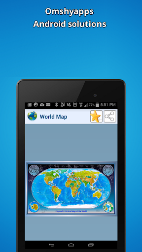 World Map - عکس برنامه موبایلی اندروید